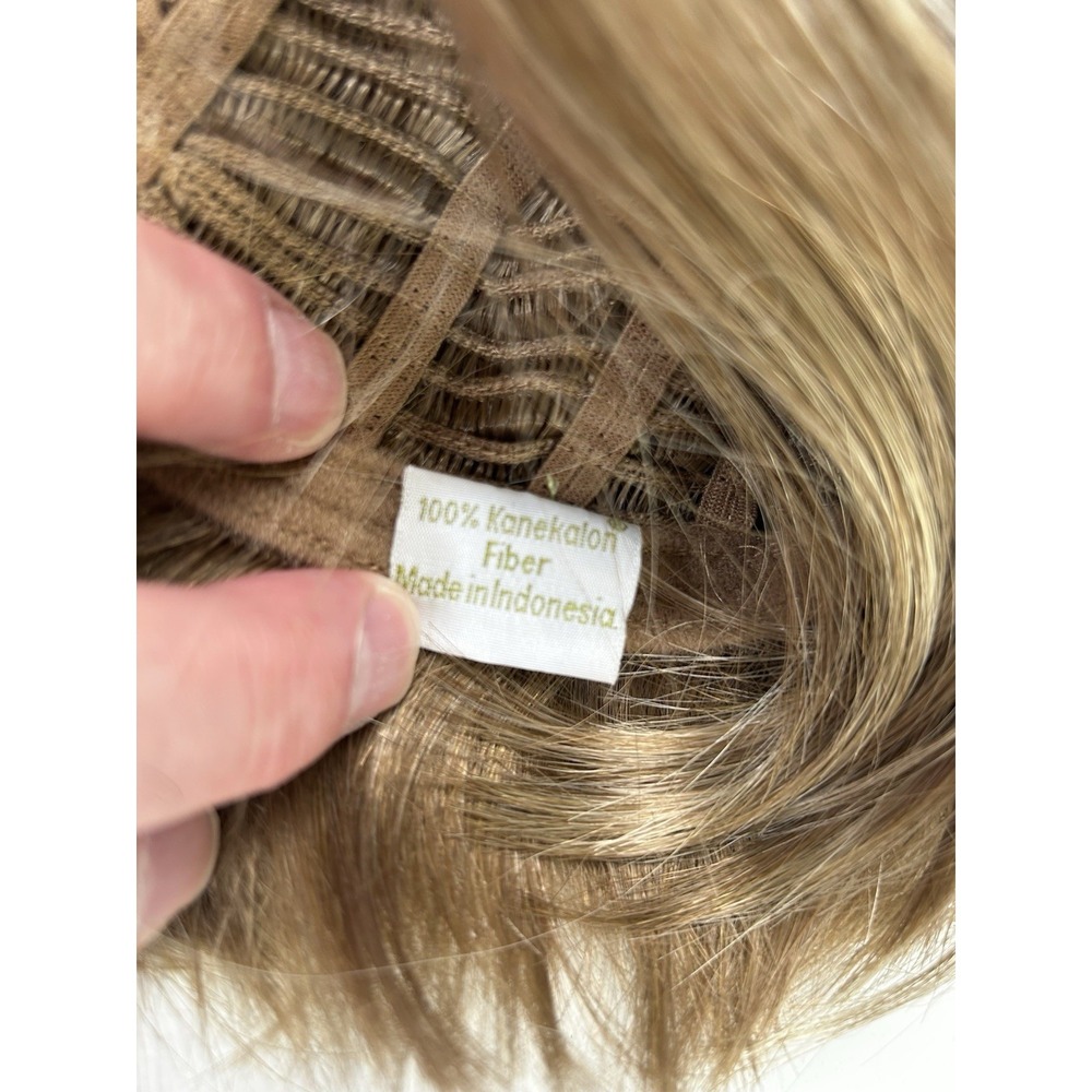 Envy Wig - London Style - Dark Blonde Color - Straight Bob - Picture 8 of 11